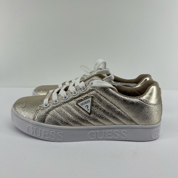 Guess shoes gold 81/2 - Picture 3 of 8